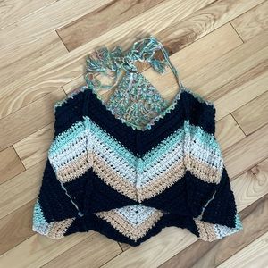 Free People Crochet Top